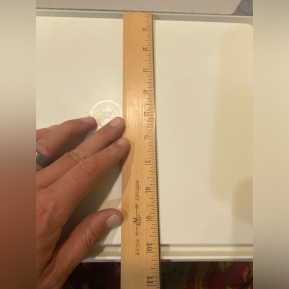 Vintage Tupperware Rectangle Cake Keeper 622-2 W Lid and cake slicer. - Picture 5 of 8